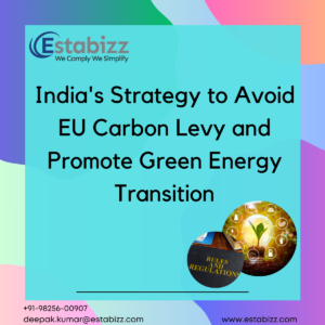 India's Strategy to Avoid EU Carbon Levy and Promote Green Energy Transition